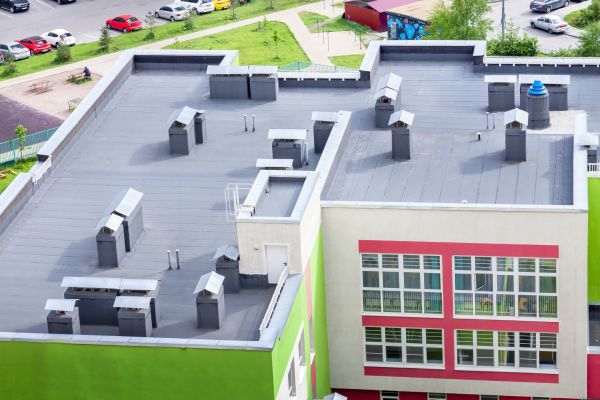 Flat Roof Installation in Hartford